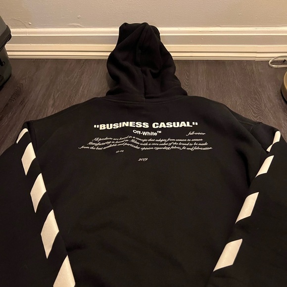 Off-white Bernini Casual Hoodie - Picture 2 of 3